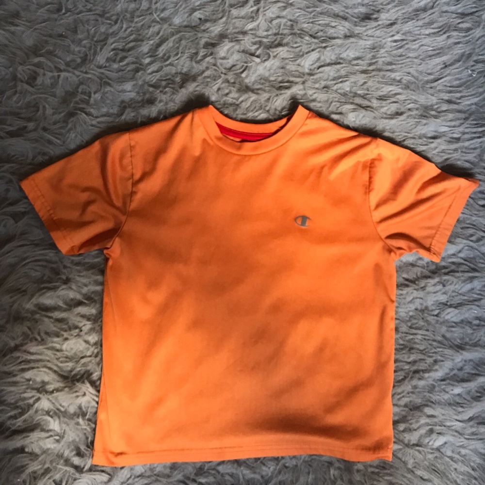 Neon Orange Champion t shirt!